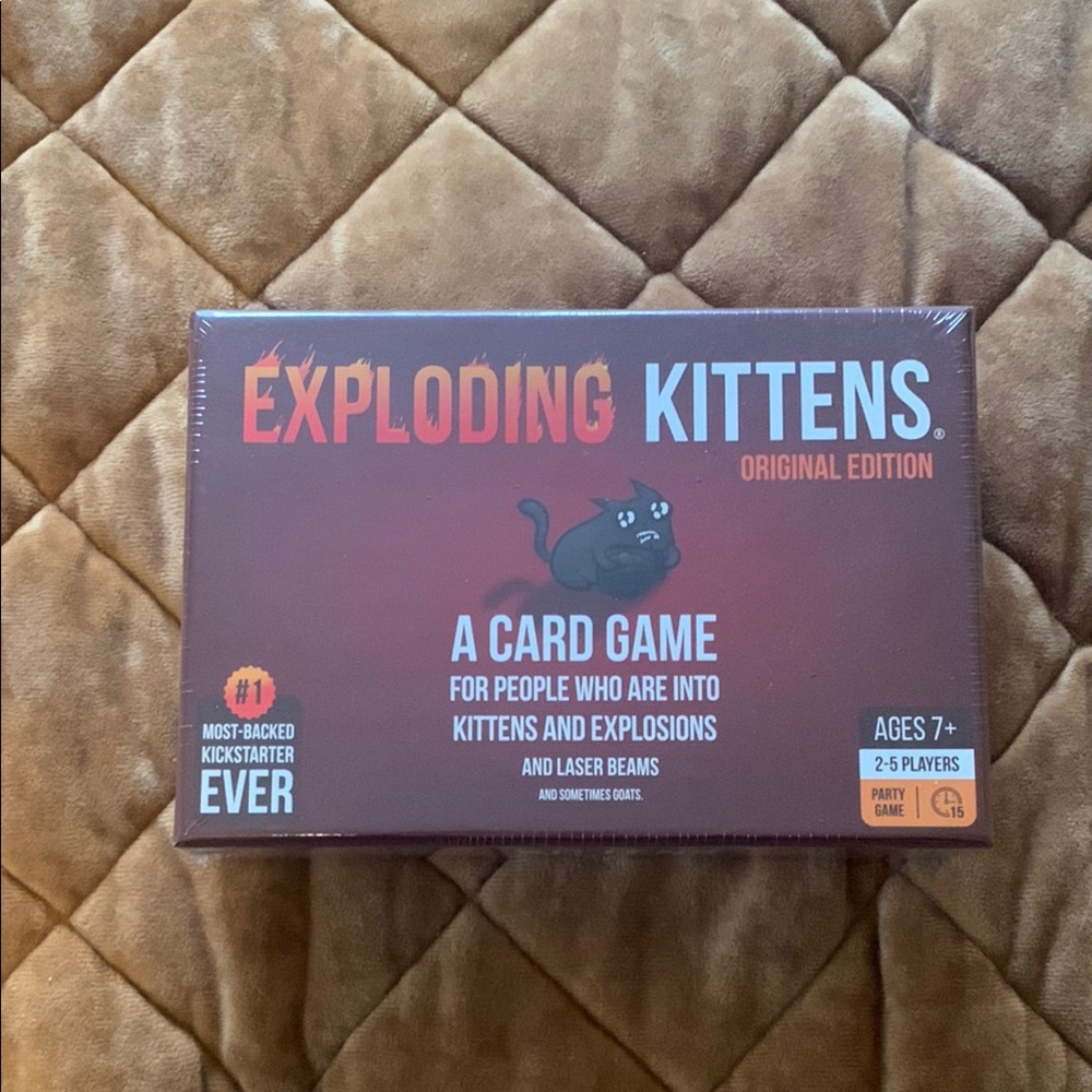 Exploding kittens card game - brand new sealed in box